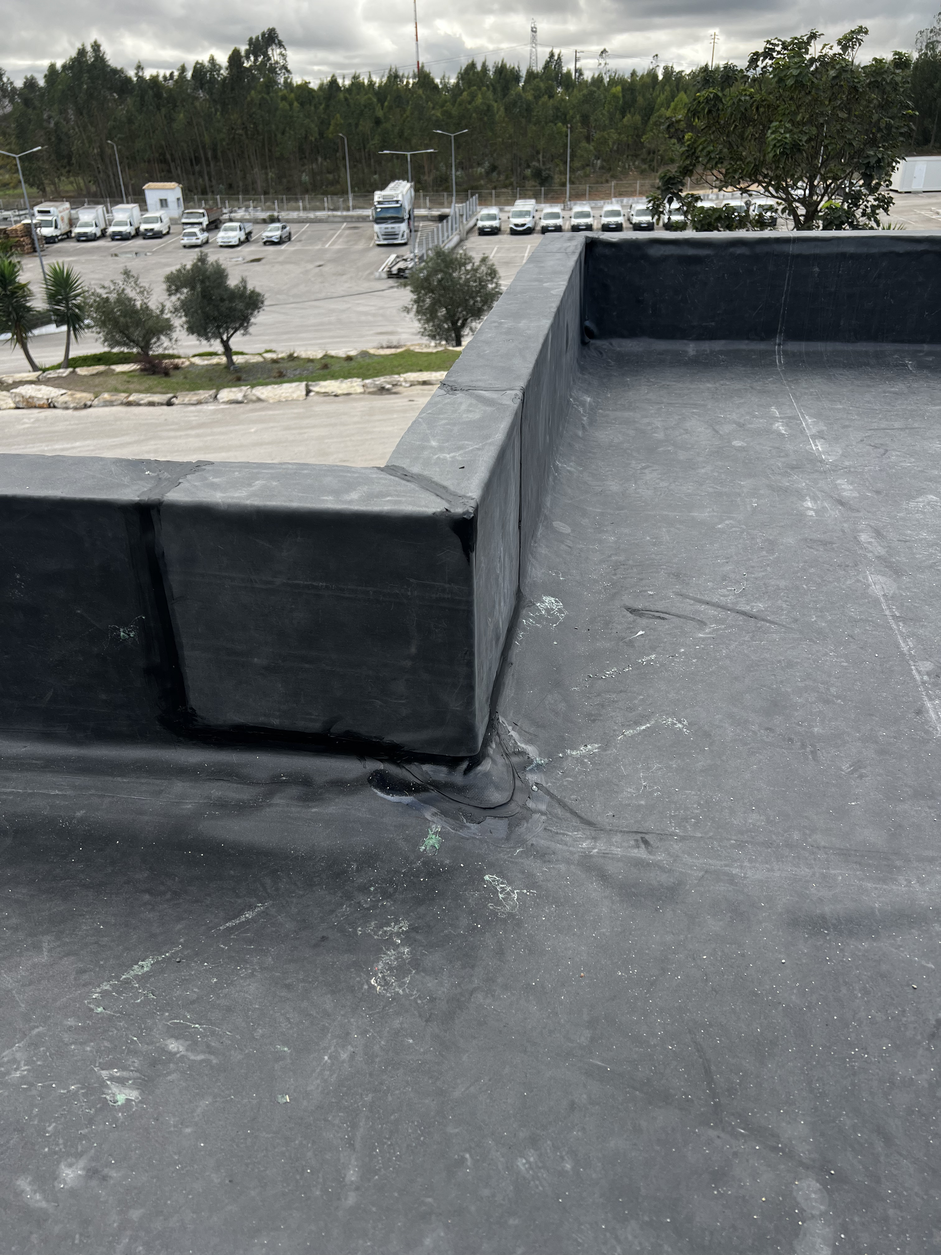 Tela EPDM para impermeabilização