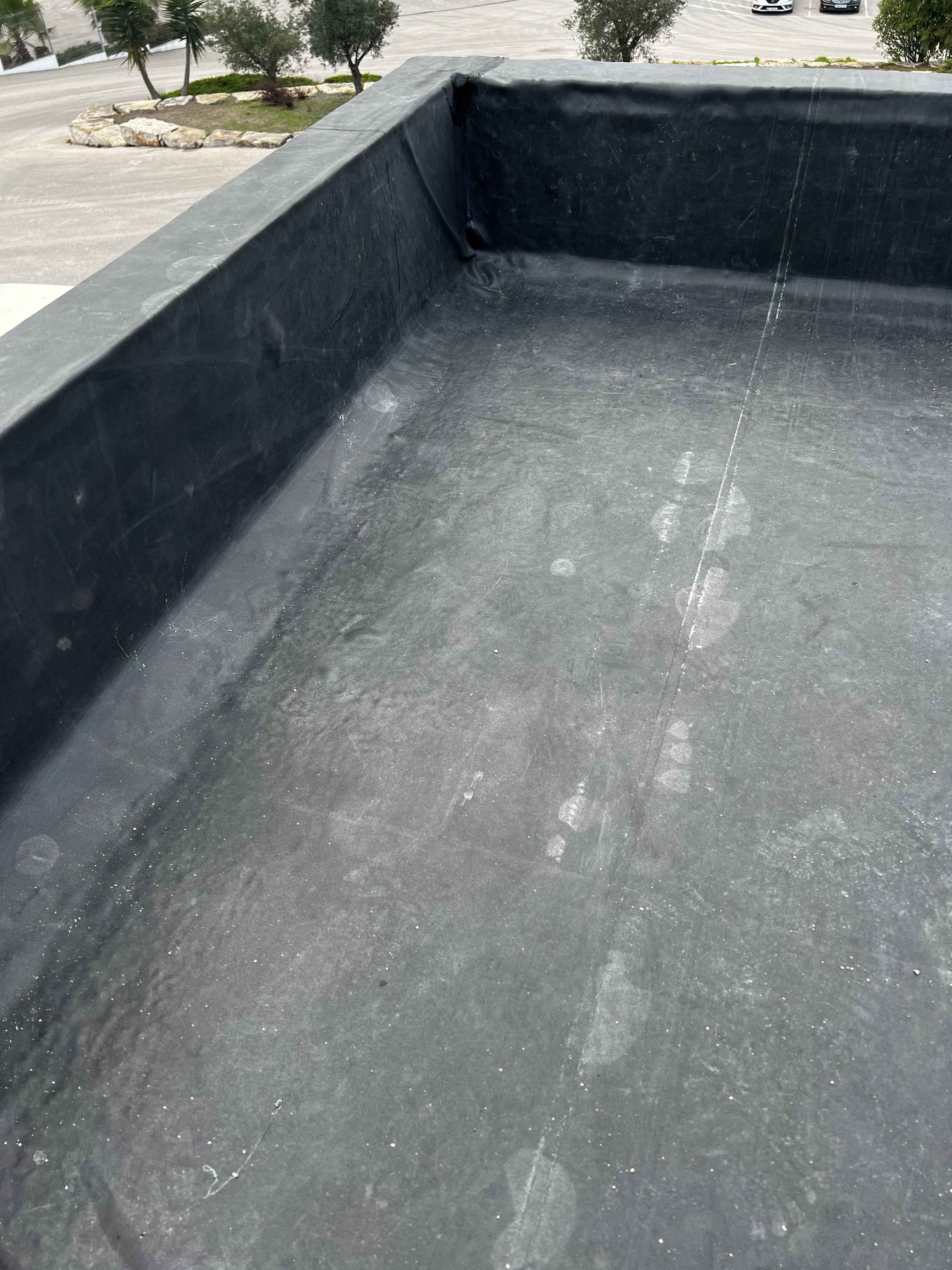 Tela EPDM para impermeabilização