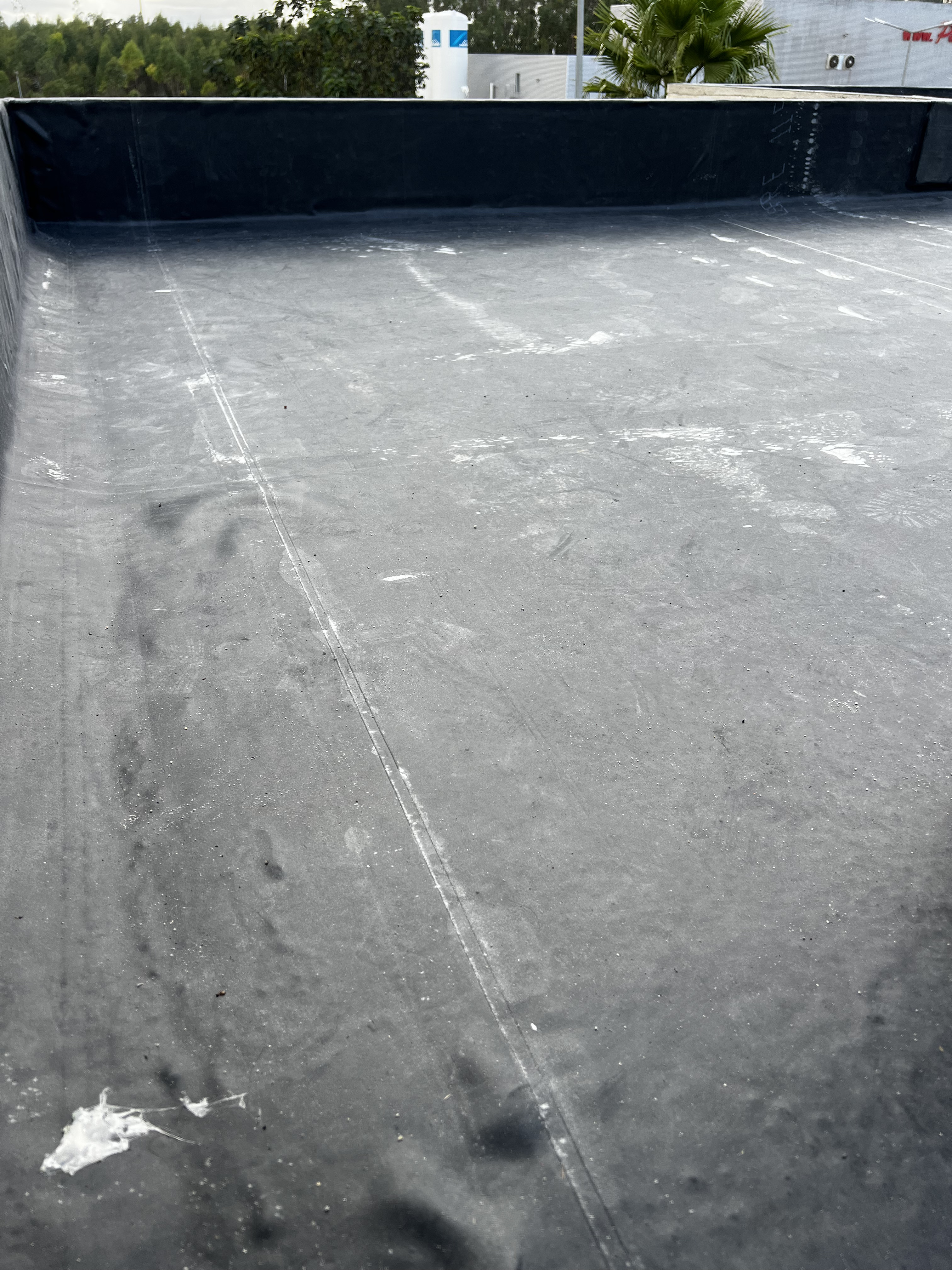 Tela EPDM para impermeabilização